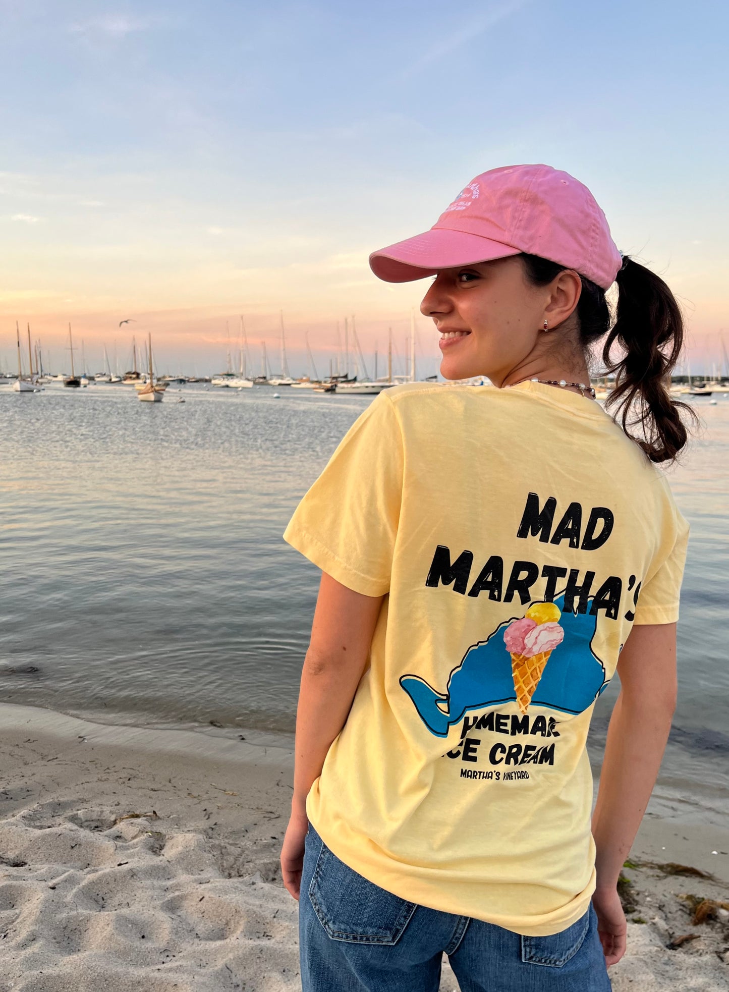 Homemade Ice Cream Tee - Yellow