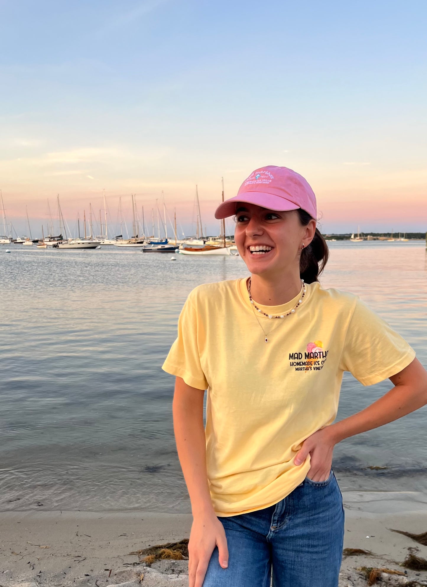 Homemade Ice Cream Tee - Yellow