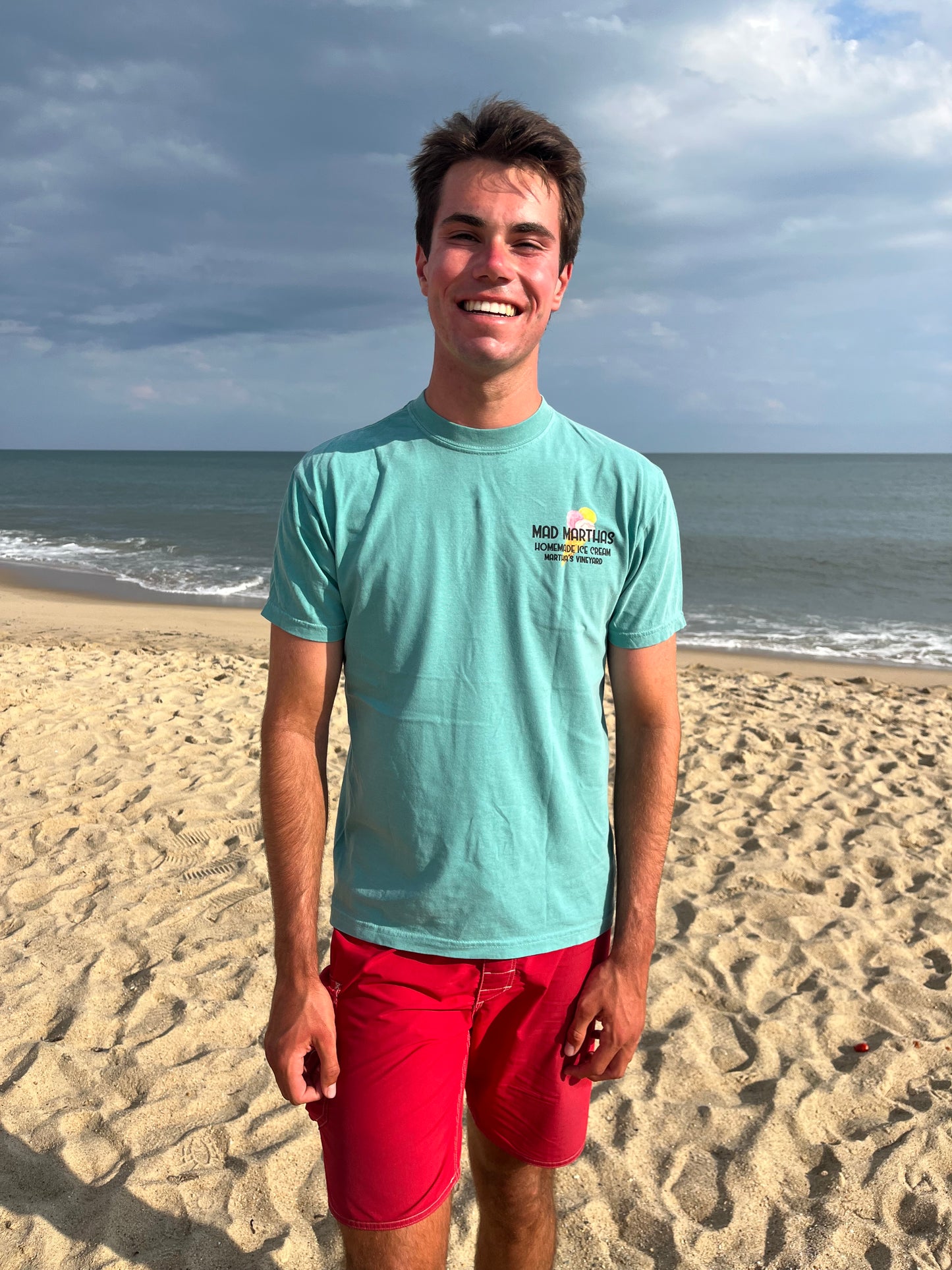Homemade Ice Cream Tee - Seafoam