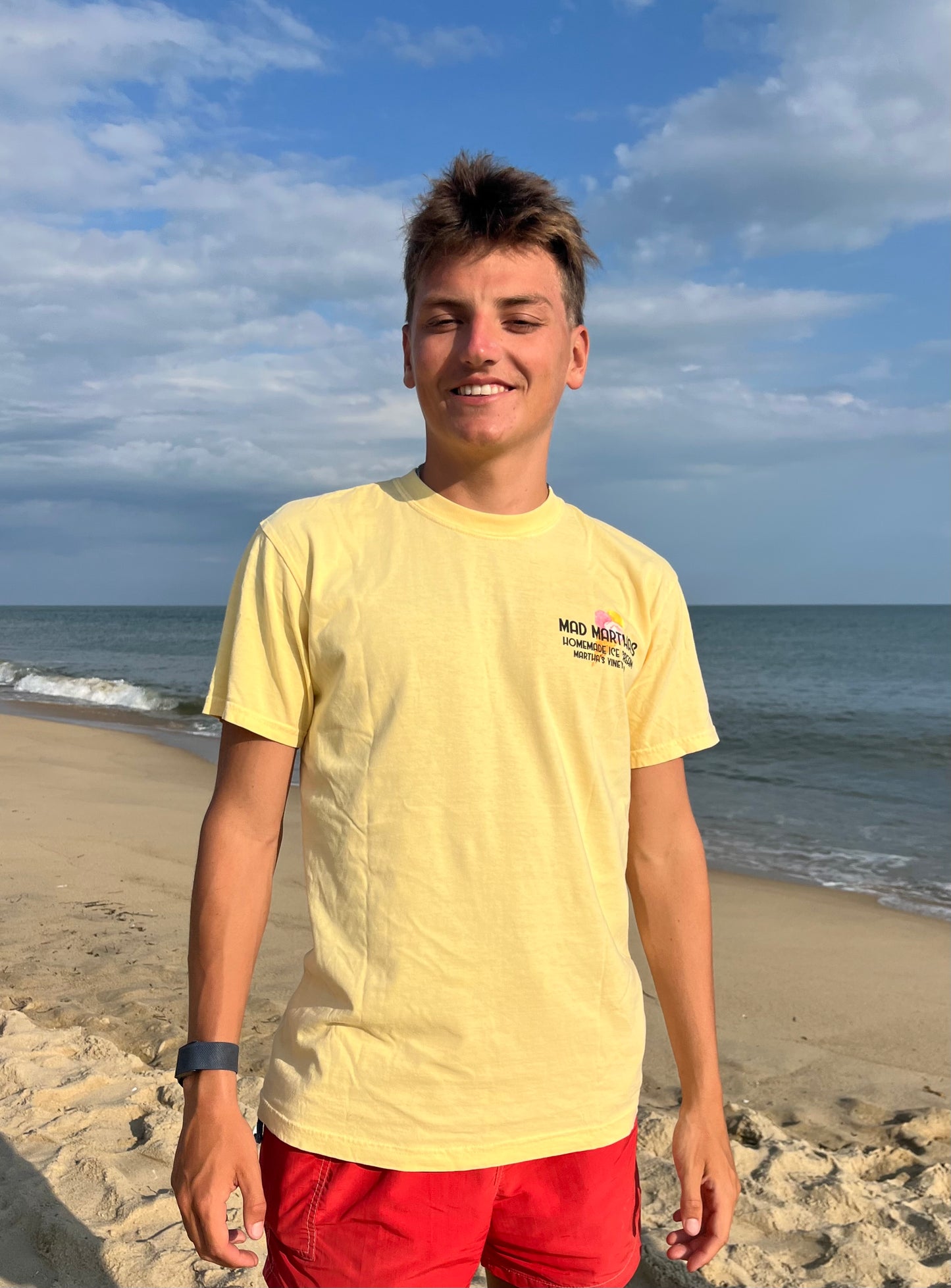 Homemade Ice Cream Tee - Yellow