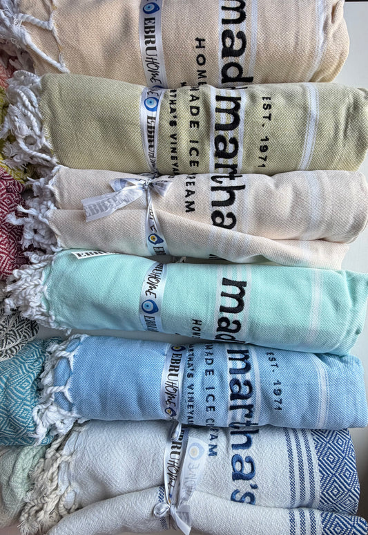 Mad Martha's Ebru Beach Blanket