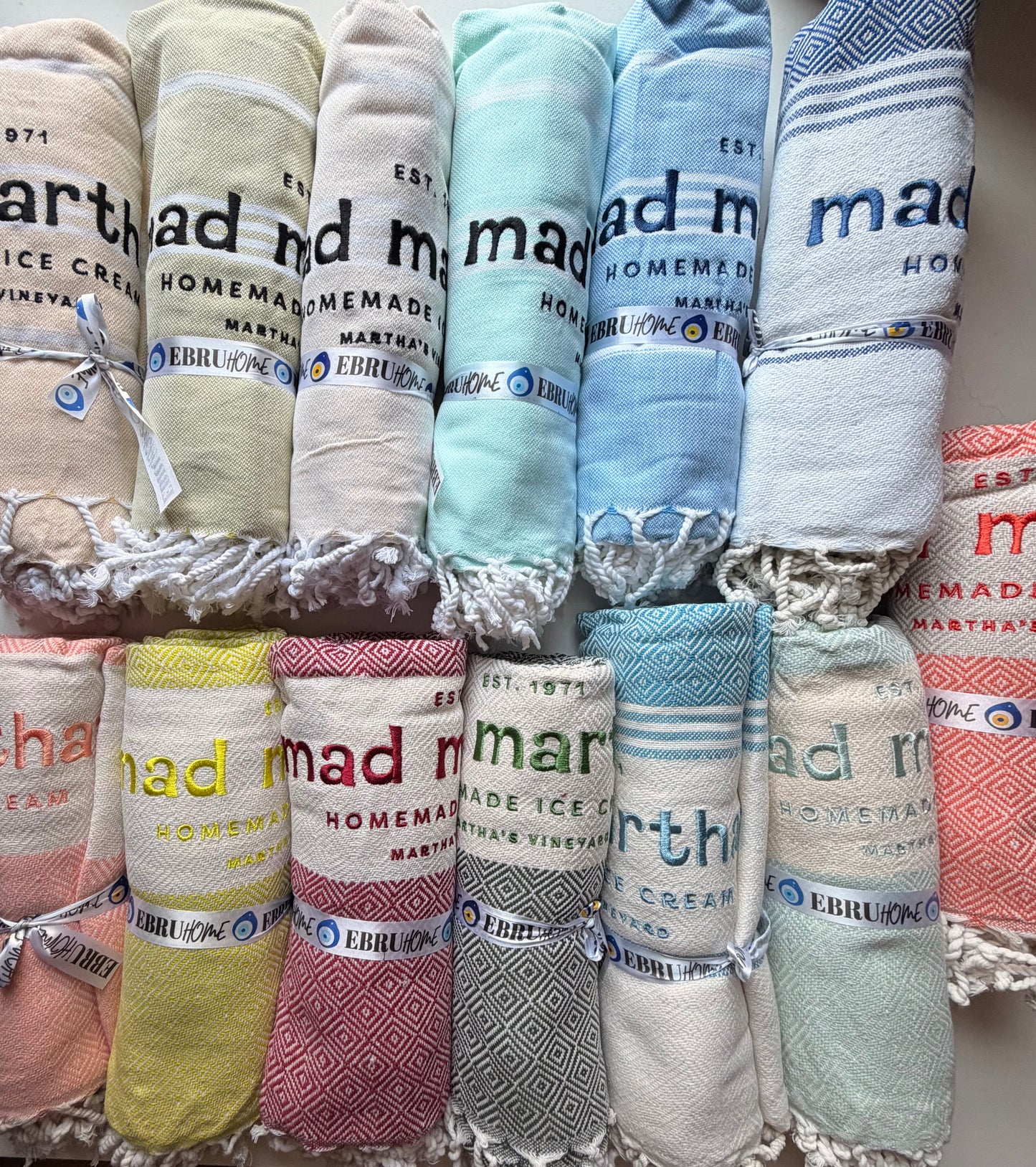 Mad Martha's Ebru Beach Blanket
