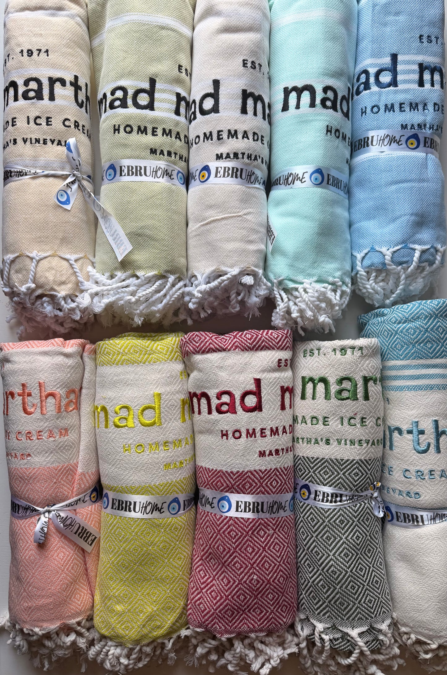 Mad Martha's Ebru Beach Blanket