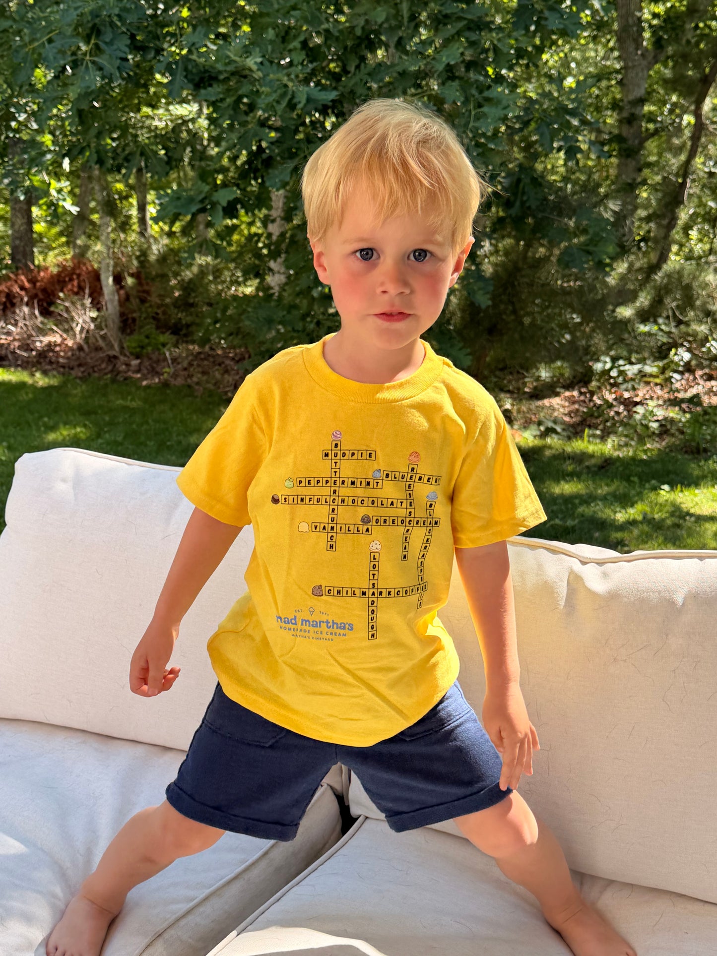 Crossword Puzzle Toddler Tee