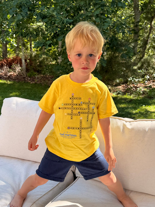 Crossword Puzzle Toddler Tee