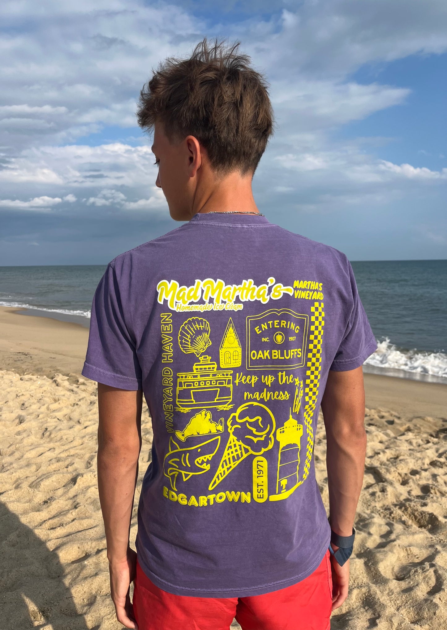 MV Icons Tee Grape